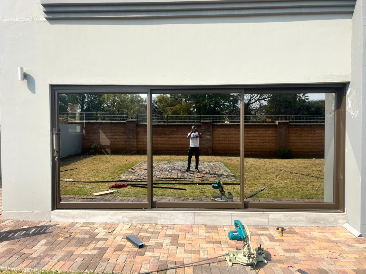 Aluminium Sectional Garage Door