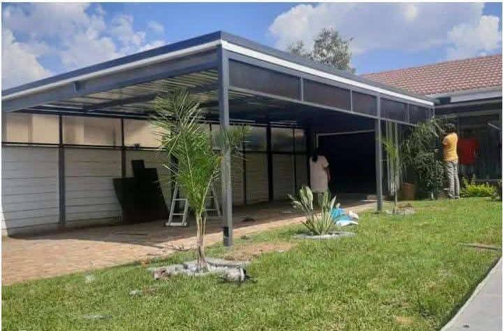 Aluminium Carport Structure